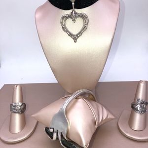 Vintage Victorian Sterling Silver set